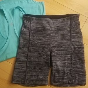 Lululemon running shorts with pockets